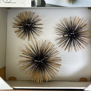 Project 62 Gold and Black Art & Decals Wall Decor